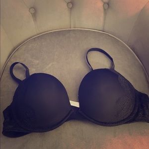 Victoria’s Secret black push up bra.